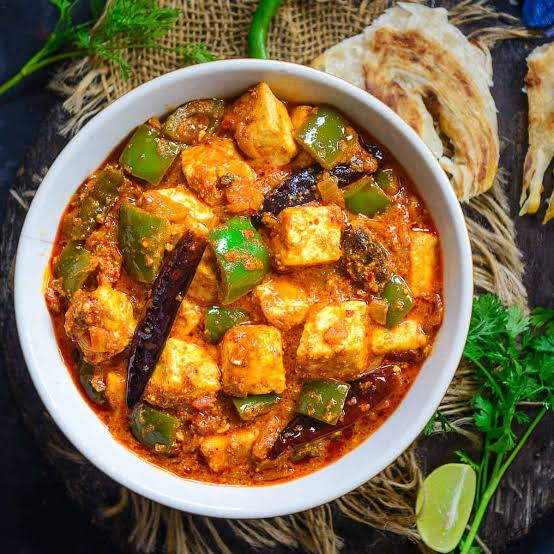 Kadai Paneer — pure vegetarian dish by Rasalaya