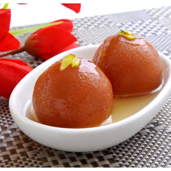 Gulab Jamun (2 Pcs) — pure vegetarian dish by Rasalaya