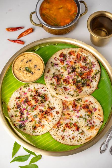 Uttapam (Onion) — pure vegetarian dish by Rasalaya