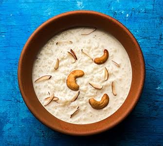 Kheer — pure vegetarian dish by Rasalaya