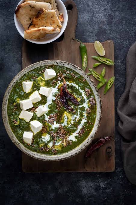 Palak Paneer — pure vegetarian dish by Rasalaya