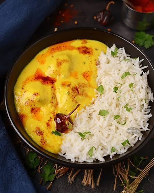 Kadhi Chawal Bowl — pure vegetarian dish by Rasalaya
