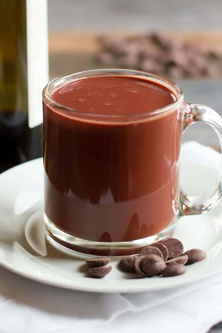 Hot Chocolate — pure vegetarian dish by Rasalaya