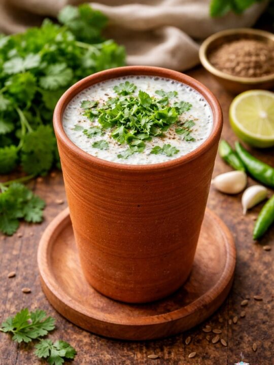 Buttermilk (Chaas) — pure vegetarian dish by Rasalaya
