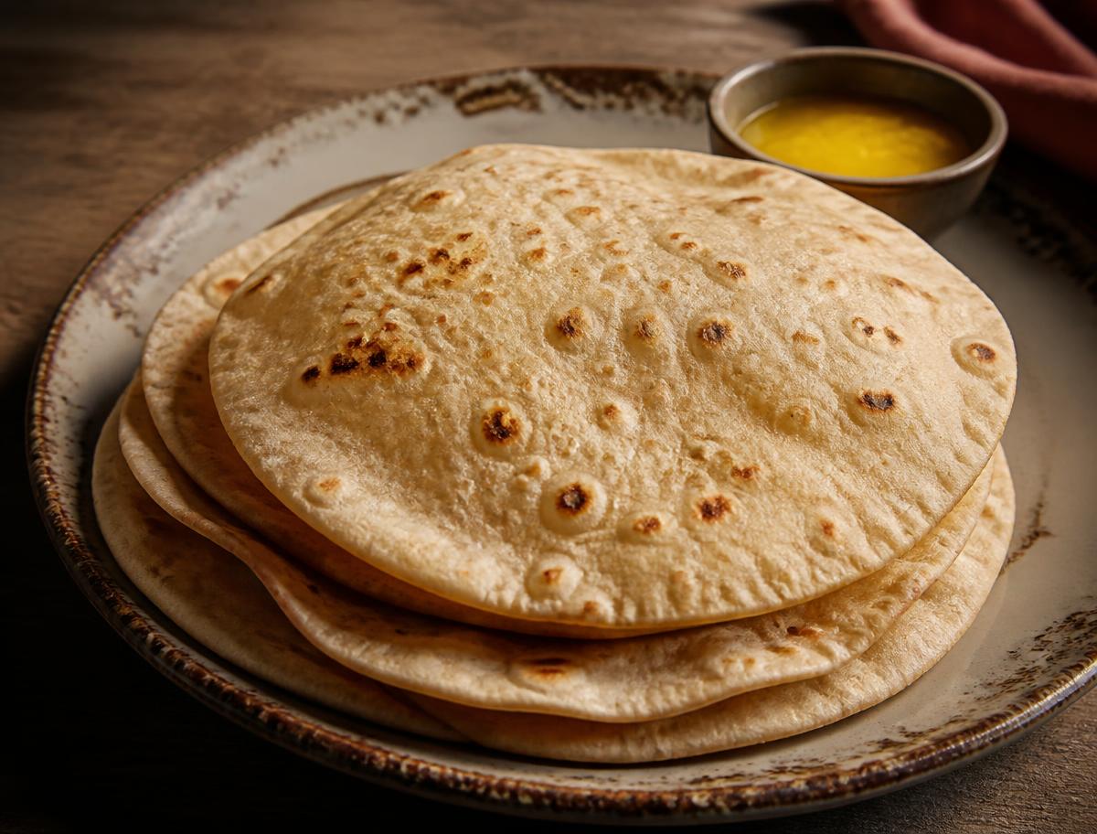 Fresh Chapatis by Rasalaya