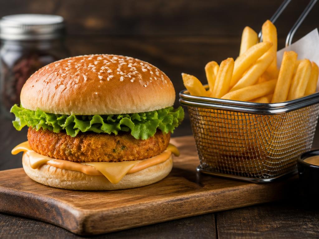 French Fries — pure vegetarian dish by Rasalaya