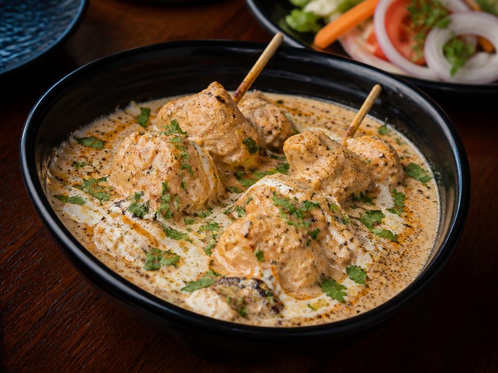 Malai Chaap Curry — pure vegetarian dish by Rasalaya