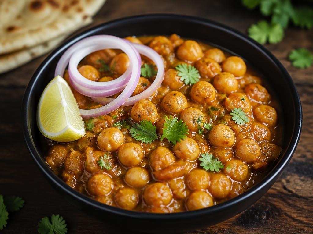Chana Masala — pure vegetarian dish by Rasalaya