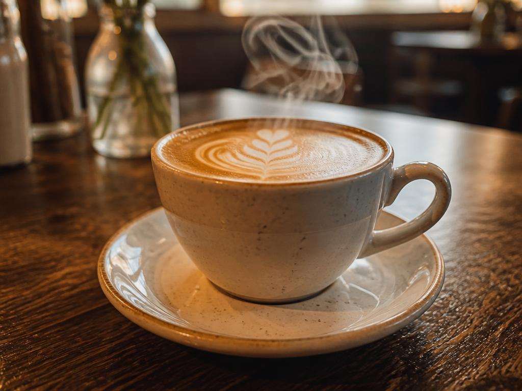 Hot Coffee — pure vegetarian dish by Rasalaya