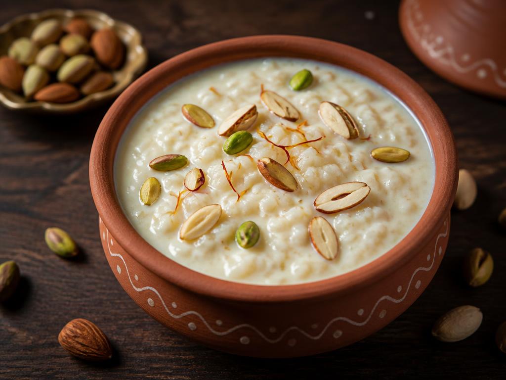 Kheer — pure vegetarian dish by Rasalaya