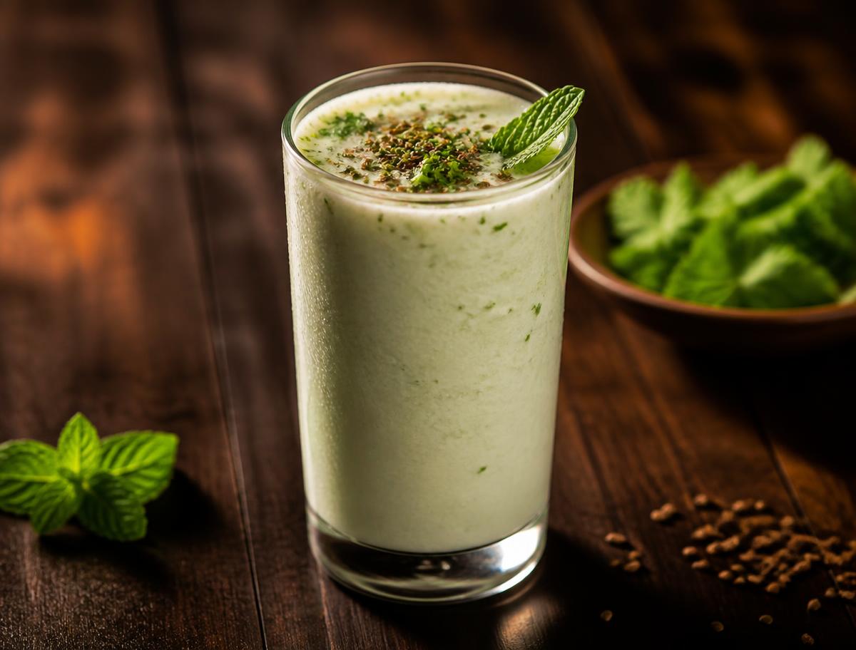 Buttermilk (Chaas) — pure vegetarian dish by Rasalaya