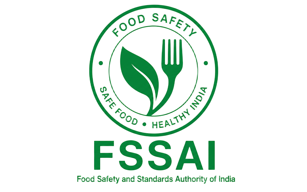 FSSAI — Food Safety and Standards Authority of India registered